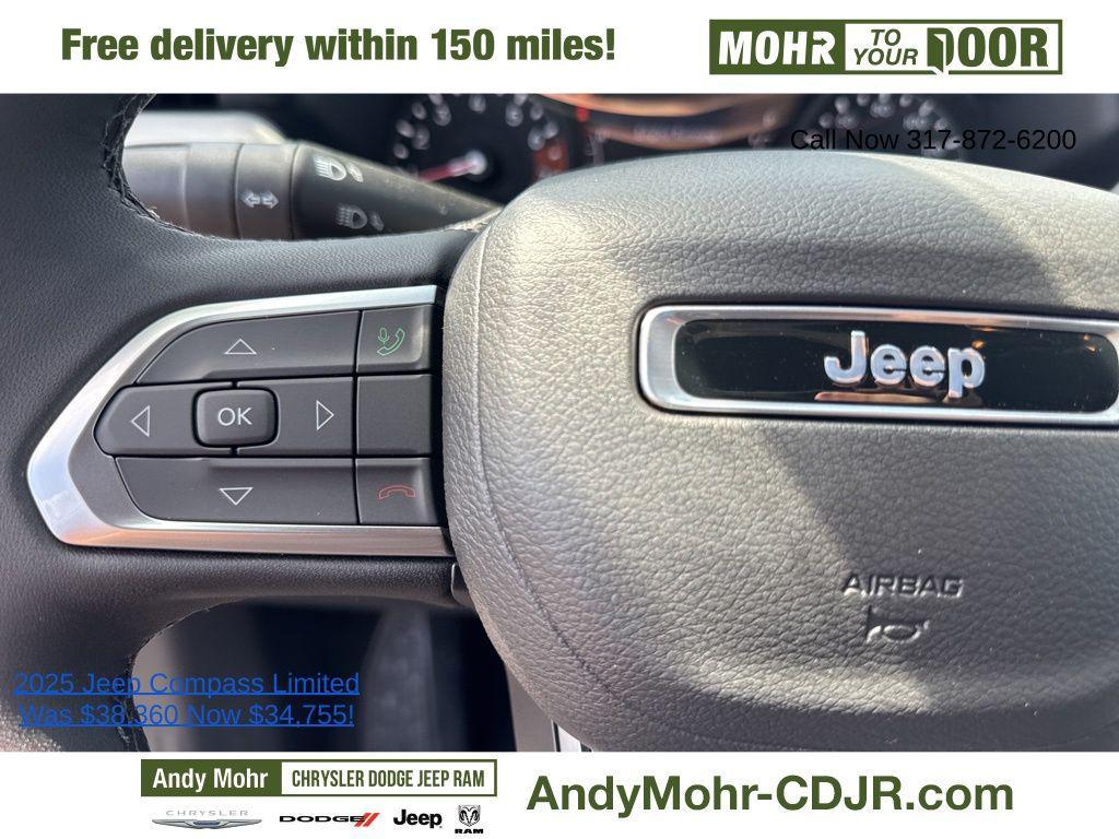 new 2025 Jeep Compass car, priced at $34,755