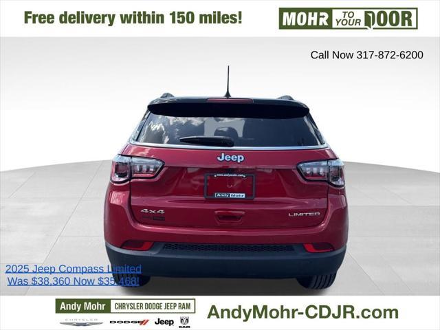new 2025 Jeep Compass car, priced at $35,018