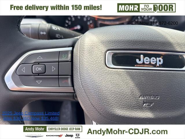 new 2025 Jeep Compass car, priced at $35,018