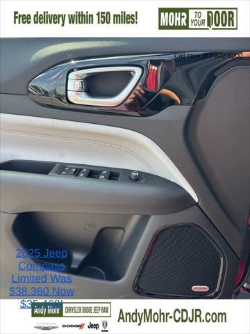 new 2025 Jeep Compass car, priced at $35,018