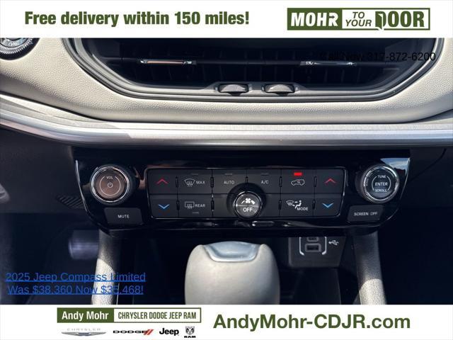 new 2025 Jeep Compass car, priced at $35,018