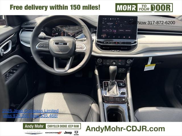 new 2025 Jeep Compass car, priced at $35,018