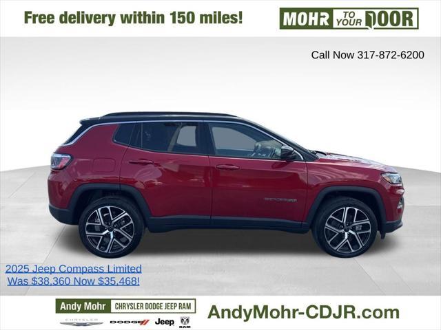 new 2025 Jeep Compass car, priced at $35,018