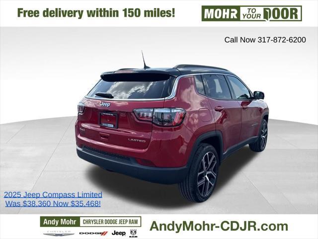 new 2025 Jeep Compass car, priced at $35,018