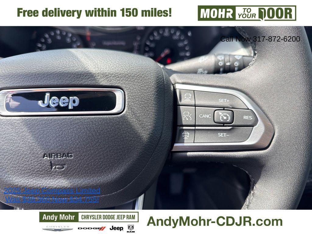 new 2025 Jeep Compass car, priced at $34,755