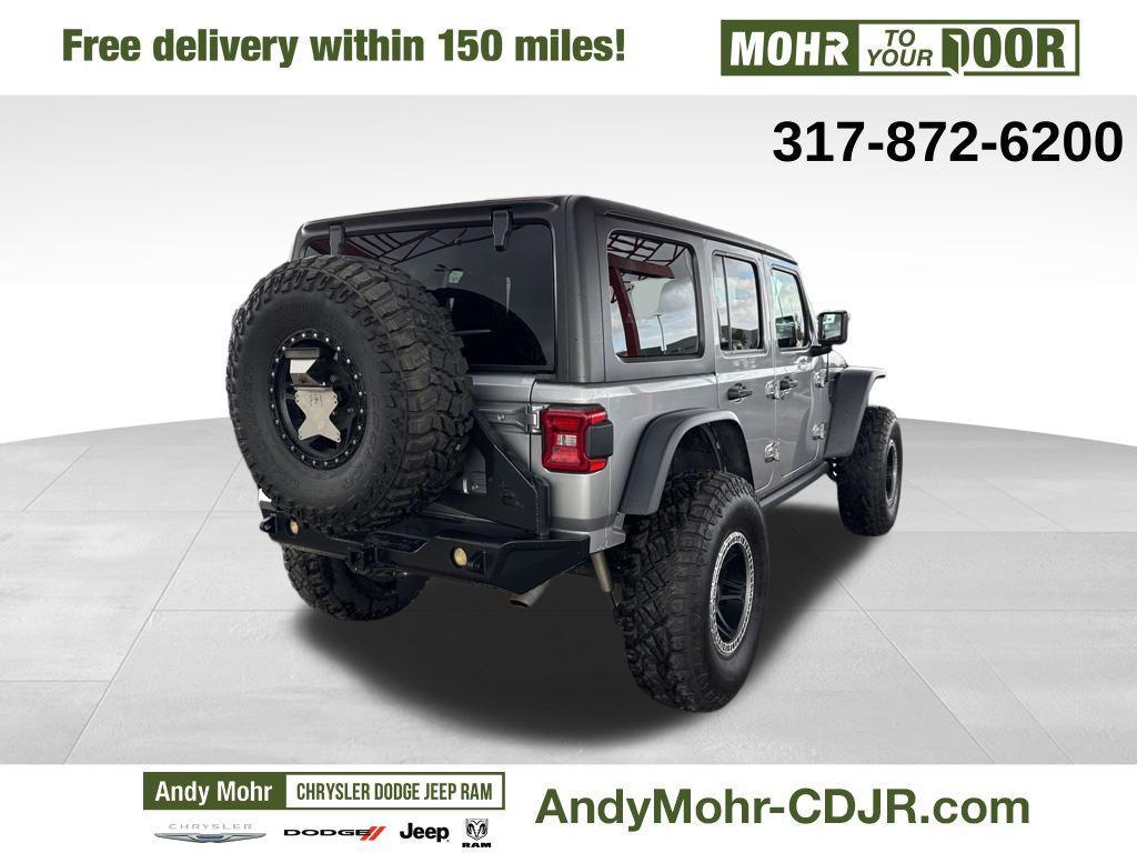 used 2018 Jeep Wrangler Unlimited car, priced at $36,500