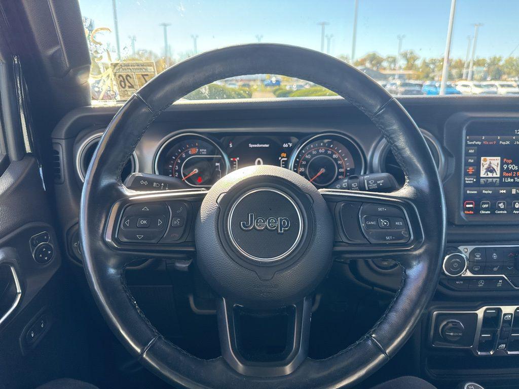 used 2021 Jeep Wrangler car, priced at $29,600