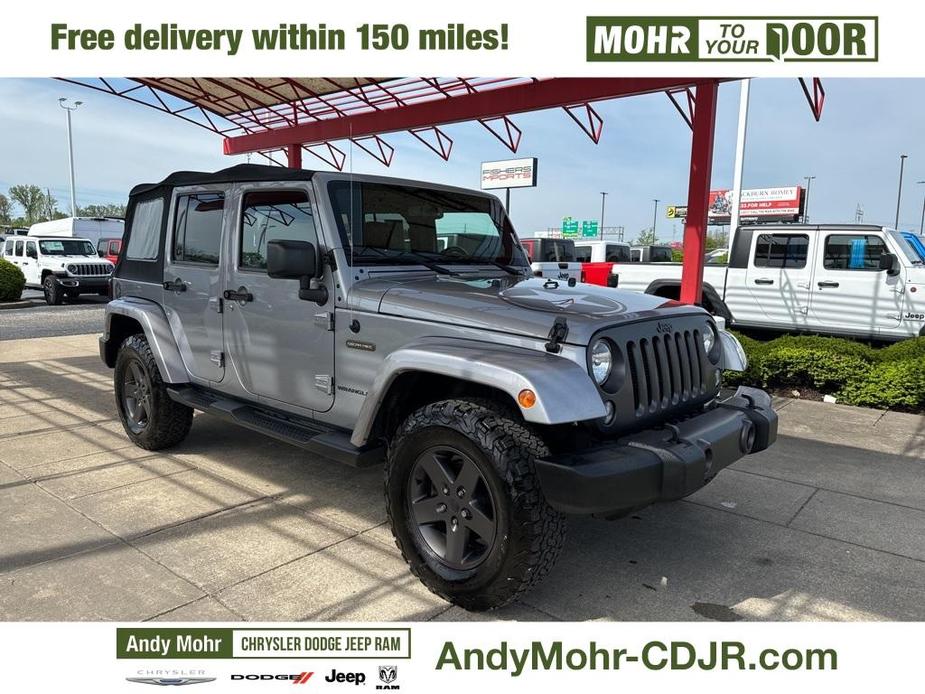 used 2016 Jeep Wrangler Unlimited car, priced at $17,945