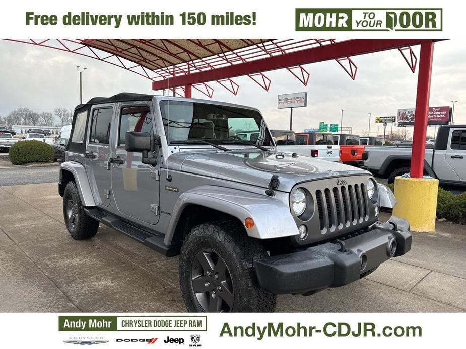 used 2016 Jeep Wrangler Unlimited car, priced at $19,750