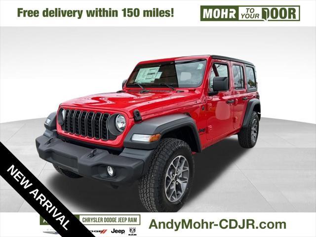 used 2024 Jeep Wrangler car, priced at $38,900