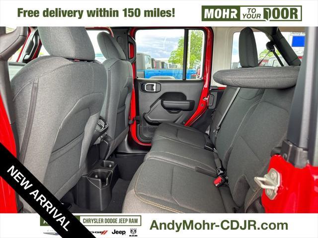 used 2024 Jeep Wrangler car, priced at $38,900