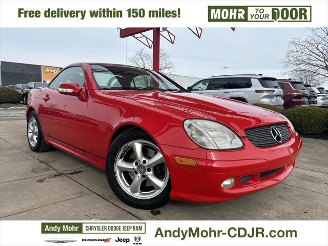 used 2001 Mercedes-Benz SLK-Class car, priced at $8,900