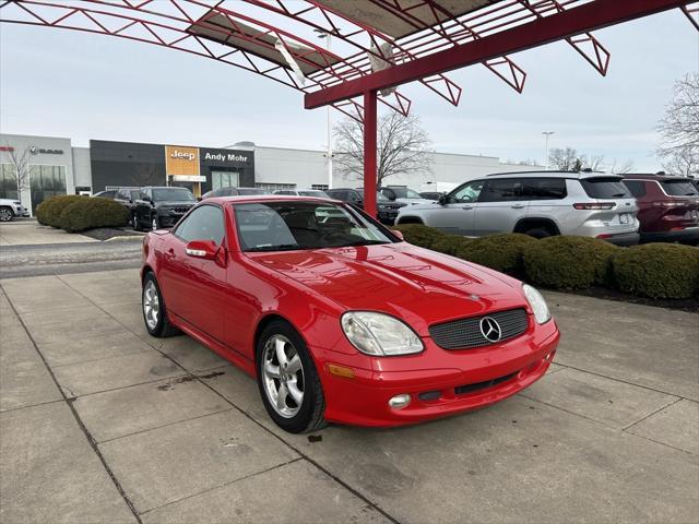 used 2001 Mercedes-Benz SLK-Class car, priced at $8,900