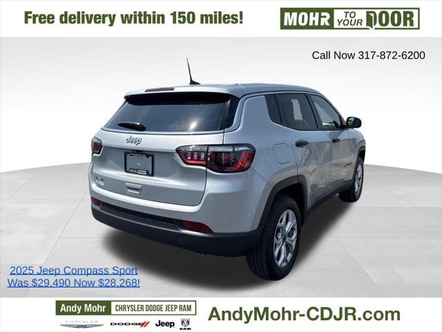 new 2025 Jeep Compass car, priced at $28,268