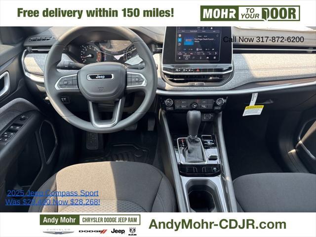 new 2025 Jeep Compass car, priced at $28,268