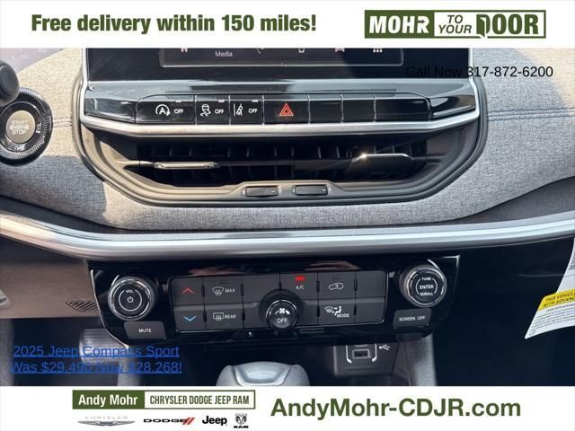 new 2025 Jeep Compass car, priced at $28,268