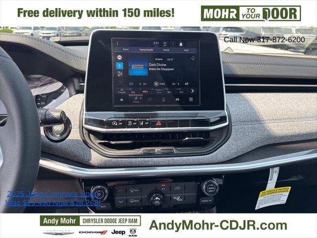 new 2025 Jeep Compass car, priced at $28,268