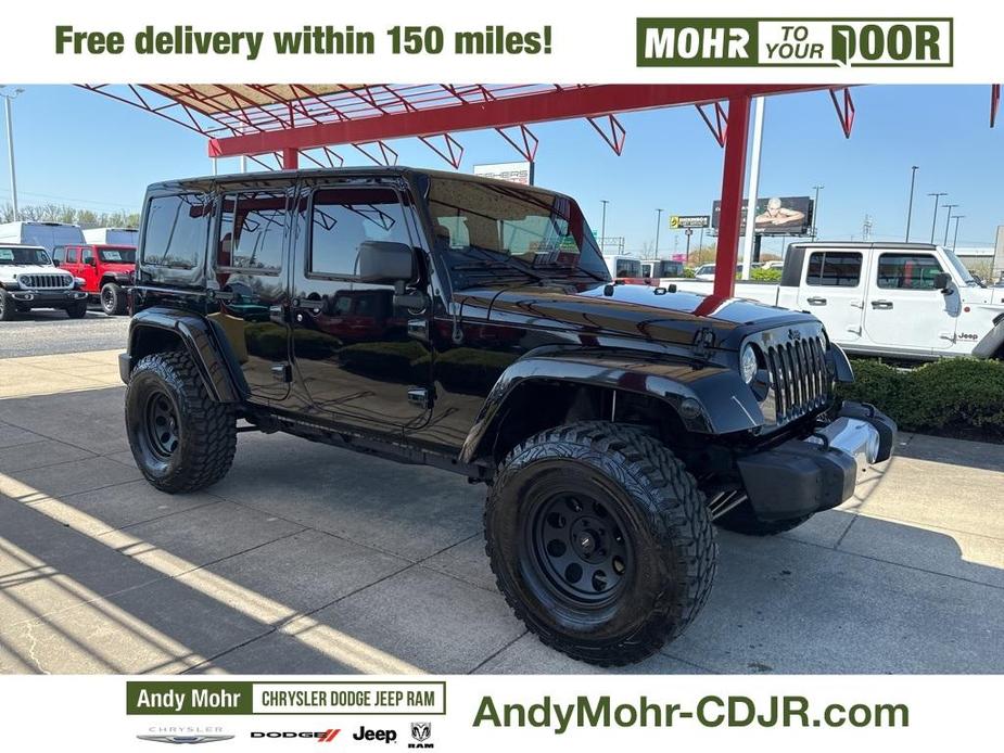 used 2012 Jeep Wrangler Unlimited car, priced at $19,298