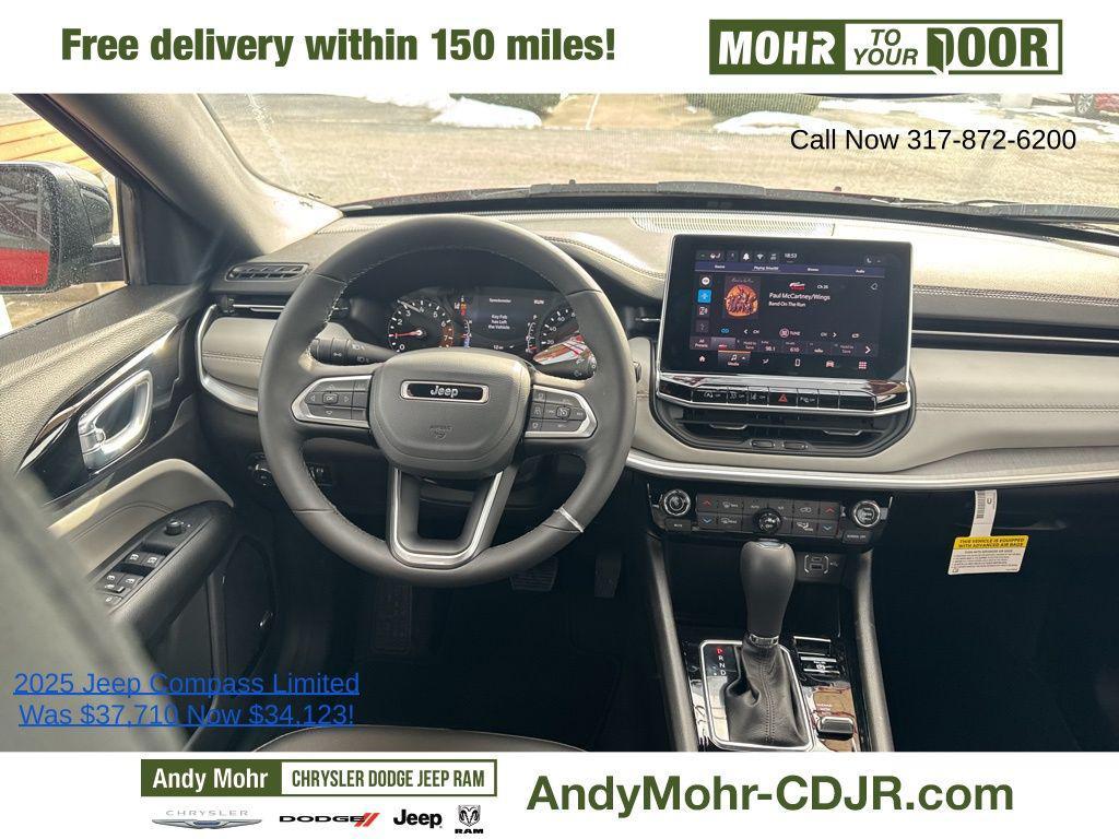 new 2025 Jeep Compass car, priced at $34,123