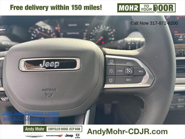 new 2025 Jeep Compass car, priced at $34,368
