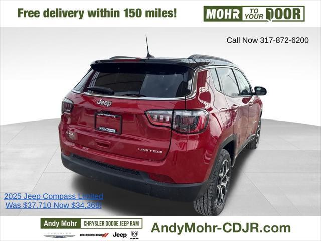 new 2025 Jeep Compass car, priced at $34,368