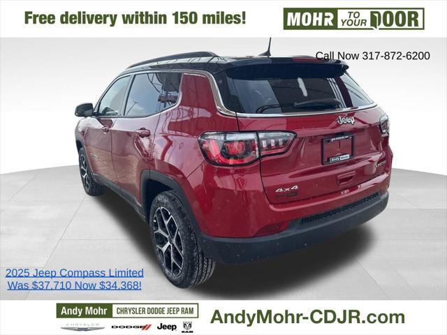 new 2025 Jeep Compass car, priced at $34,368