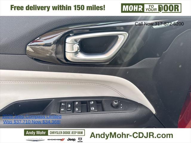 new 2025 Jeep Compass car, priced at $34,368
