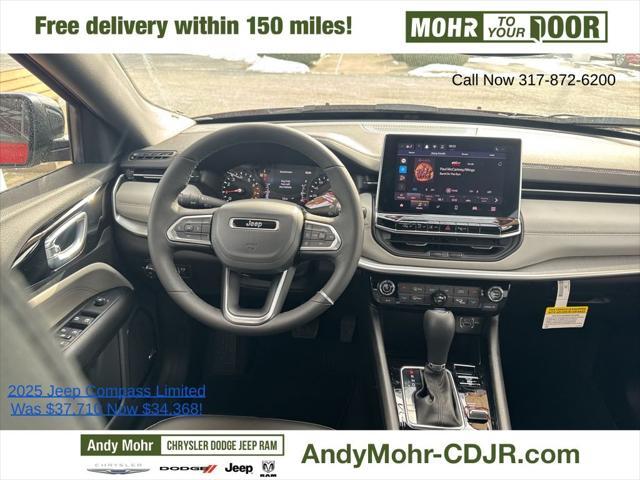 new 2025 Jeep Compass car, priced at $34,368