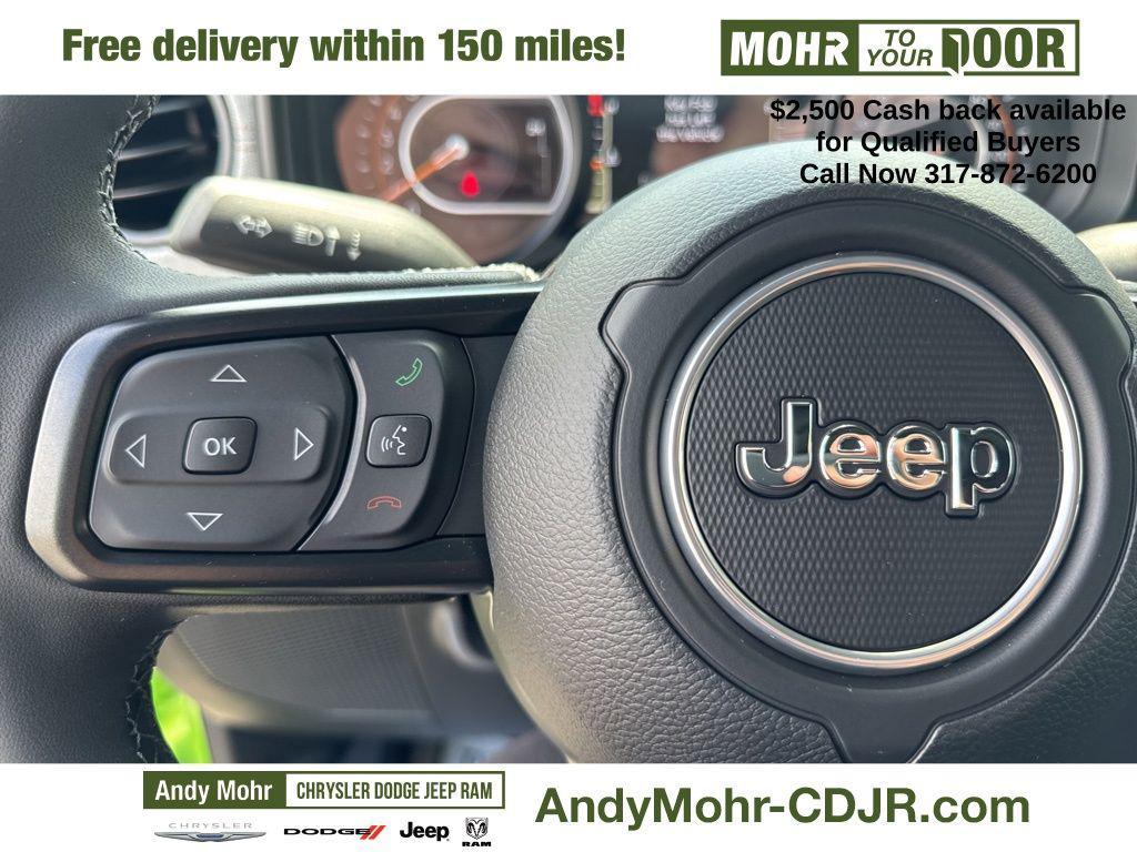 new 2025 Jeep Wrangler car, priced at $44,445