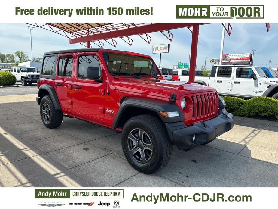 used 2019 Jeep Wrangler Unlimited car, priced at $33,749