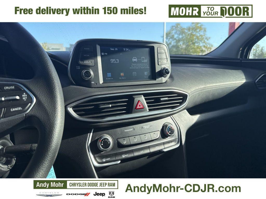 used 2020 Hyundai Santa Fe car, priced at $17,800