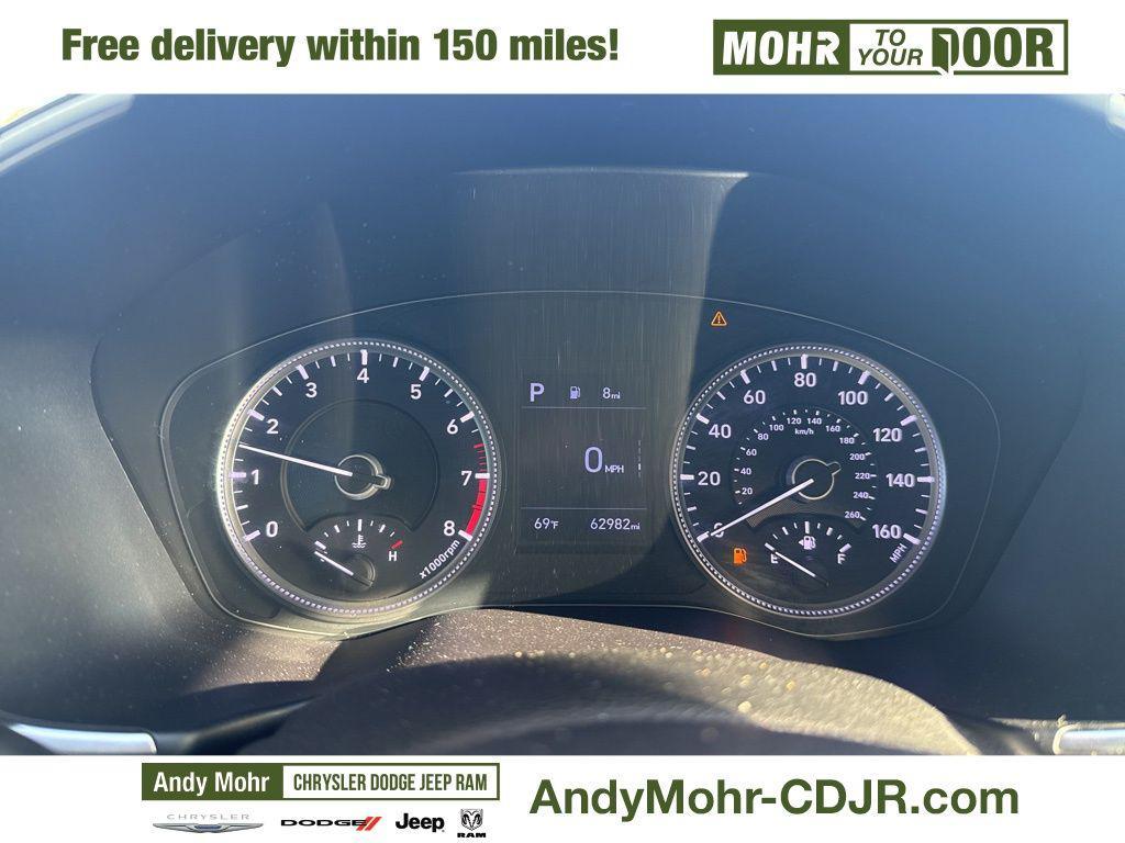 used 2020 Hyundai Santa Fe car, priced at $17,800