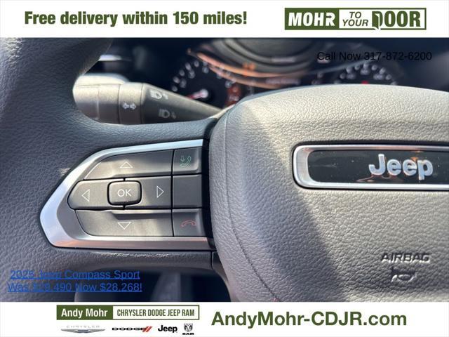 new 2025 Jeep Compass car, priced at $28,268