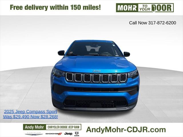 new 2025 Jeep Compass car, priced at $28,268