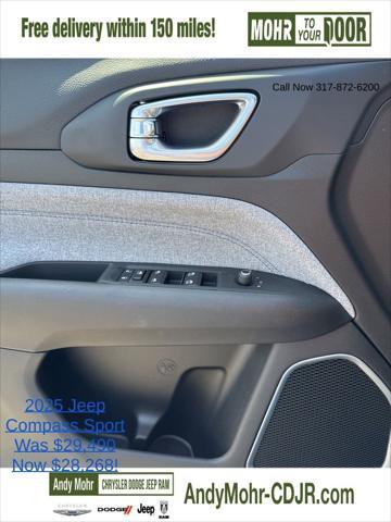 new 2025 Jeep Compass car, priced at $28,268