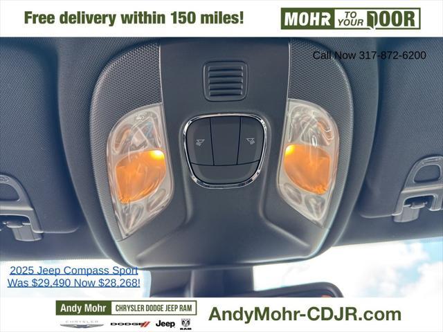 new 2025 Jeep Compass car, priced at $28,268