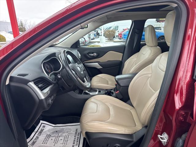 used 2018 Jeep Cherokee car, priced at $16,700