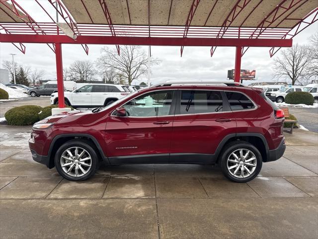 used 2018 Jeep Cherokee car, priced at $16,700