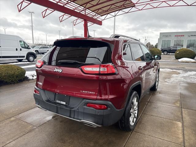 used 2018 Jeep Cherokee car, priced at $16,700