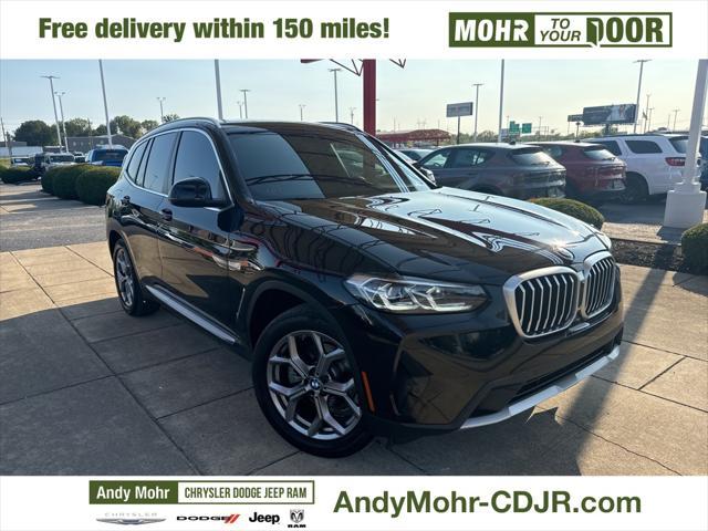 used 2022 BMW X3 car, priced at $32,300