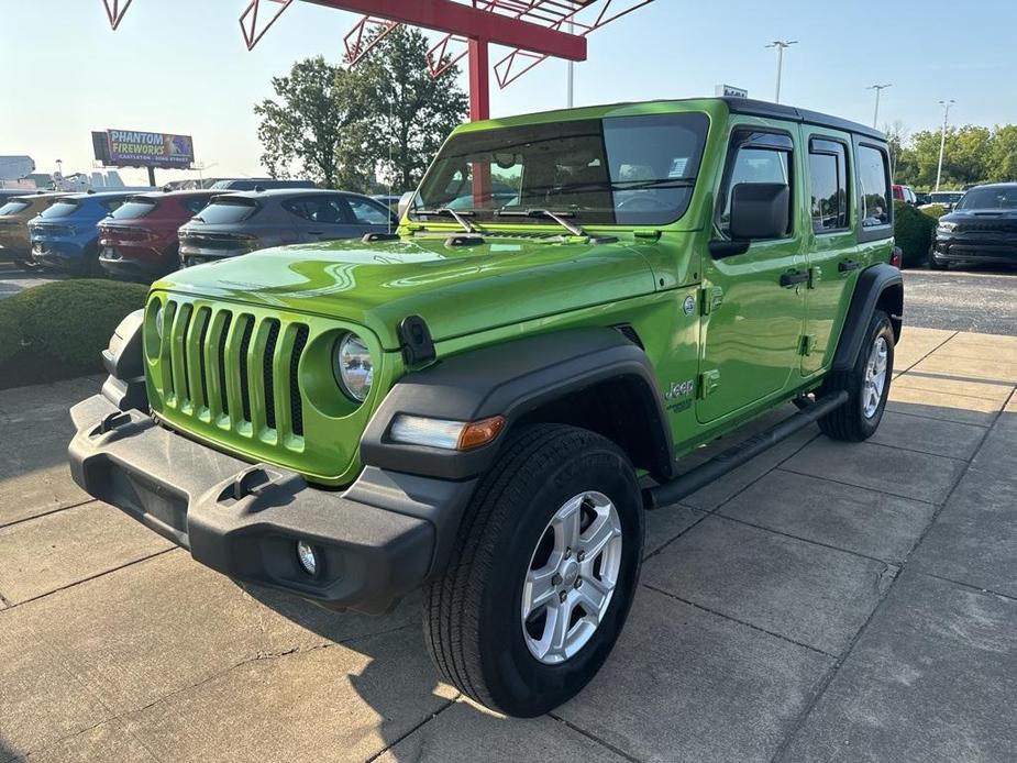 used 2020 Jeep Wrangler Unlimited car, priced at $27,900