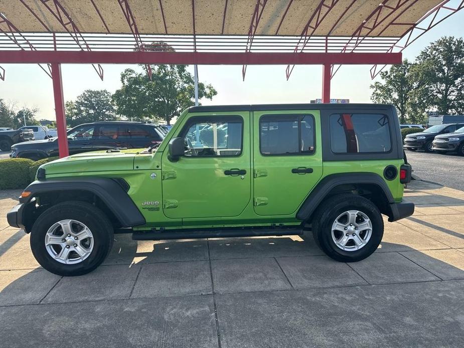 used 2020 Jeep Wrangler Unlimited car, priced at $27,900