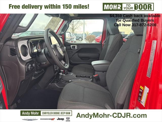 new 2025 Jeep Wrangler car, priced at $49,066