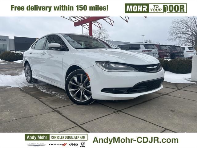 used 2015 Chrysler 200 car, priced at $10,500