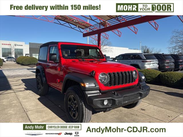 new 2025 Jeep Wrangler car, priced at $38,045