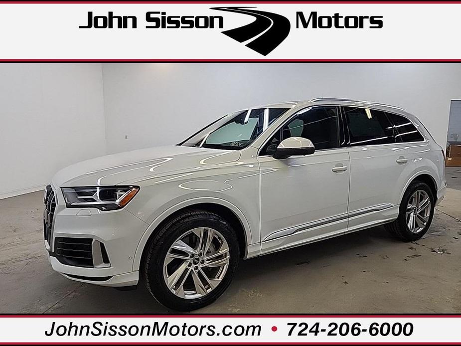 used 2021 Audi Q7 car, priced at $39,115