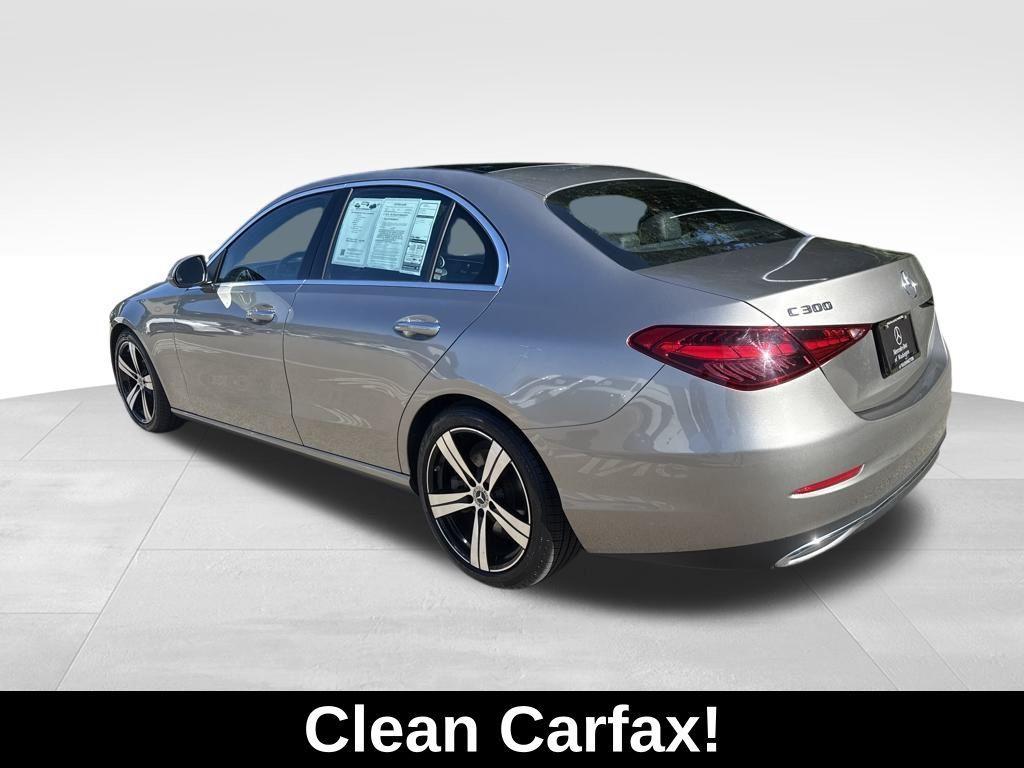 used 2022 Mercedes-Benz C-Class car, priced at $32,495