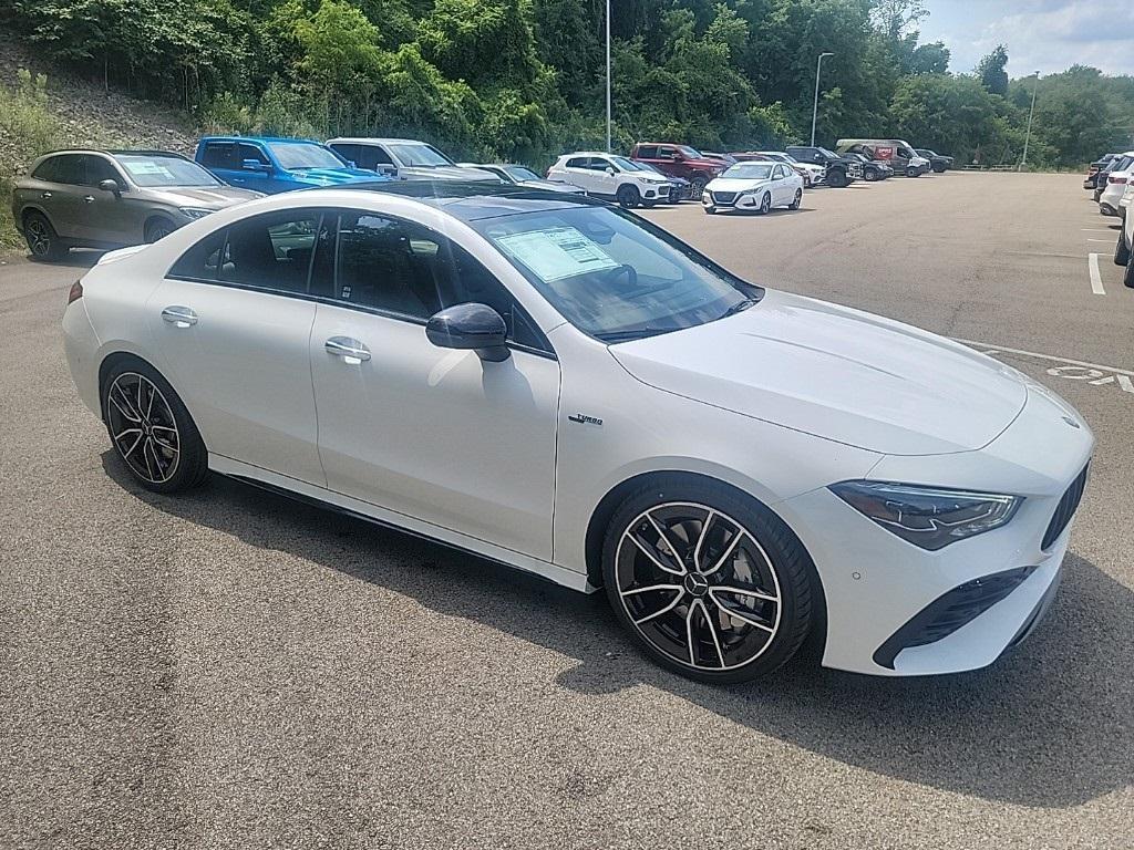 new 2025 Mercedes-Benz AMG CLA 35 car, priced at $63,285