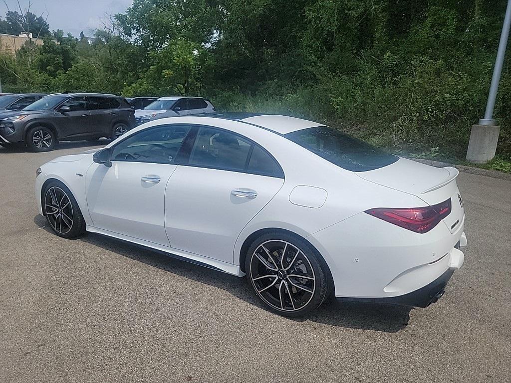 new 2025 Mercedes-Benz AMG CLA 35 car, priced at $63,285