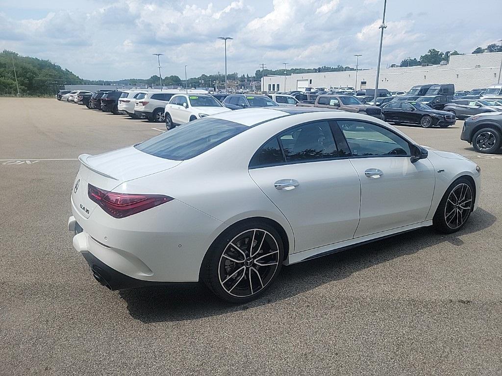 new 2025 Mercedes-Benz AMG CLA 35 car, priced at $63,285